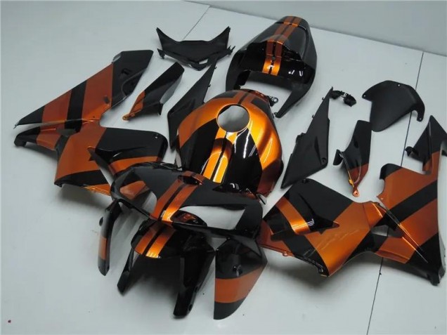 Honda CBR 600 RR 05-06 Motorrad Vollverkleidung - Orange Schwarz Kaufen Honda CBR 600 RR 05-06 Motorrad Vollverkleidung - Orange Schwarz Kaufen