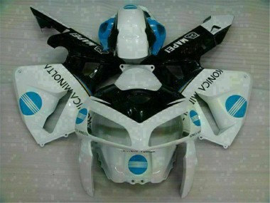 Honda CBR 600 RR 05-06 Motorrad Verkleidungen - Weiß Blau Kaufen