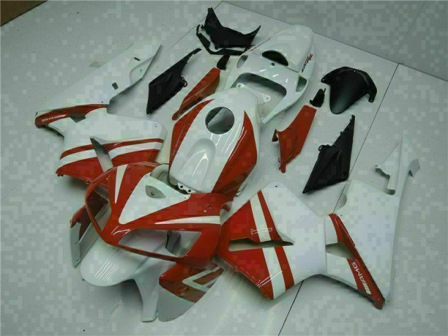 Honda CBR 600 RR 05-06 Motorrad Verkleidung - Weiß Rot Kaufen Honda CBR 600 RR 05-06 Motorrad Verkleidung - Weiß Rot Kaufen