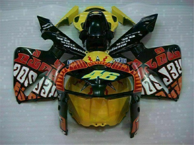 Honda CBR 600 RR 05-06 Motorrad Verkleidungen - Schwarz Rot Gelb 46 Kaufen Honda CBR 600 RR 05-06 Motorrad Verkleidungen - Schwarz Rot Gelb 46 Kaufen