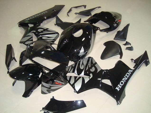 Honda CBR 600 RR 05-06 Motorrad Verkleidungen - Schwarze Weiße Flamme Kaufen Honda CBR 600 RR 05-06 Motorrad Verkleidungen - Schwarze Weiße Flamme Kaufen