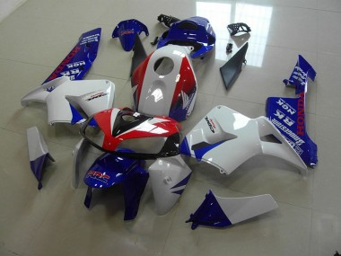 Honda CBR 600 RR 05-06 Motorrad Verkleidungen - Weiß Blau Rot HRC Kaufen