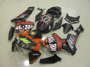 Honda CBR 600 RR 05-06 Motorrad Verkleidungen - Matt Schwarzer Rossi Kaufen