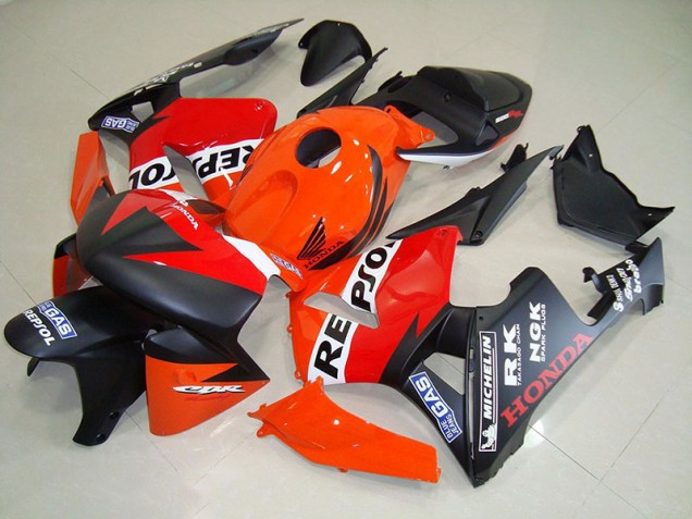 Honda CBR 600 RR 05-06 Motorrad Verkleidungen - Matt Schwarzer Repsol Renn Kaufen Honda CBR 600 RR 05-06 Motorrad Verkleidungen - Matt Schwarzer Repsol Renn Kaufen