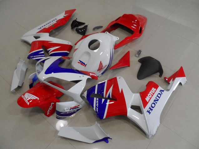 Honda CBR 600 RR 05-06 Motorrad Verkleidungen - Weiß Blau Rot Motul HRC Kaufen Honda CBR 600 RR 05-06 Motorrad Verkleidungen - Weiß Blau Rot Motul HRC Kaufen