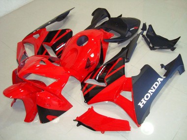 Honda CBR 600 RR 05-06 Motorrad Verkleidungen - Rot Schwarz Kaufen