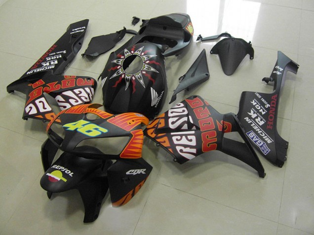 Honda CBR 600 RR 05-06 Motorrad Verkleidungen - Rossi Matt Schwarz Kaufen Honda CBR 600 RR 05-06 Motorrad Verkleidungen - Rossi Matt Schwarz Kaufen