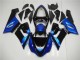 Kawasaki ZX6R 05-06 Motorrad Verkleidungen - Blau Schwarz Kaufen