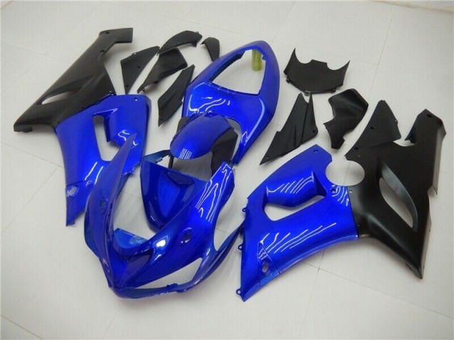 Kawasaki ZX6R 05-06 Motorrad Verkleidungen - Blau Kaufen Kawasaki ZX6R 05-06 Motorrad Verkleidungen - Blau Kaufen
