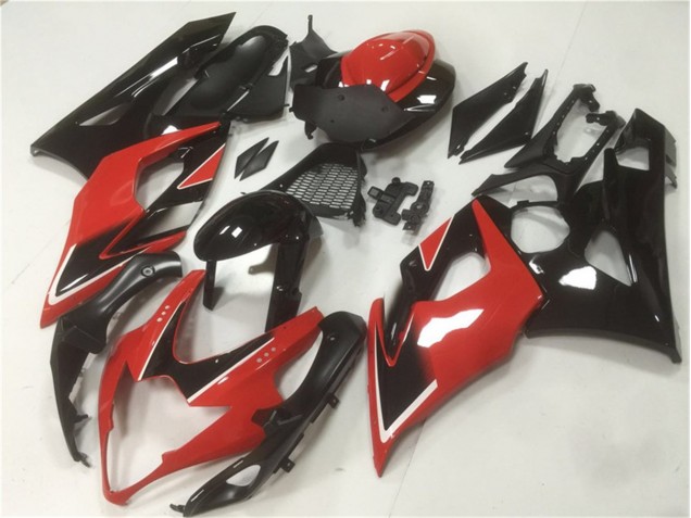 Suzuki GSXR 1000 K5 05-06 Motorrad Vollverkleidung - Rot Schwarz Kaufen Suzuki GSXR 1000 K5 05-06 Motorrad Vollverkleidung - Rot Schwarz Kaufen