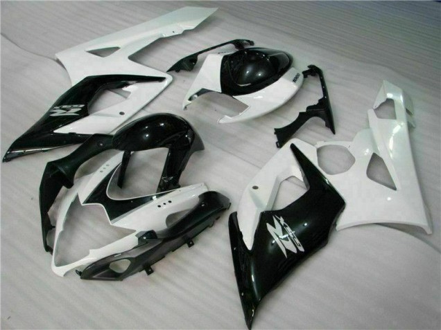 Suzuki GSXR 1000 K5 05-06 Motorrad Vollverkleidung - Weiß Schwarz Kaufen Suzuki GSXR 1000 K5 05-06 Motorrad Vollverkleidung - Weiß Schwarz Kaufen