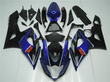Suzuki GSXR 1000 K5 05-06 Motorrad Verkleidungen - Blau Schwarz Kaufen