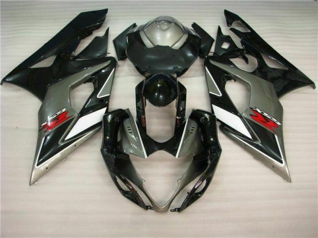 Suzuki GSXR 1000 K5 05-06 Motorrad Verkleidungen - Grau Schwarz Kaufen Suzuki GSXR 1000 K5 05-06 Motorrad Verkleidungen - Grau Schwarz Kaufen