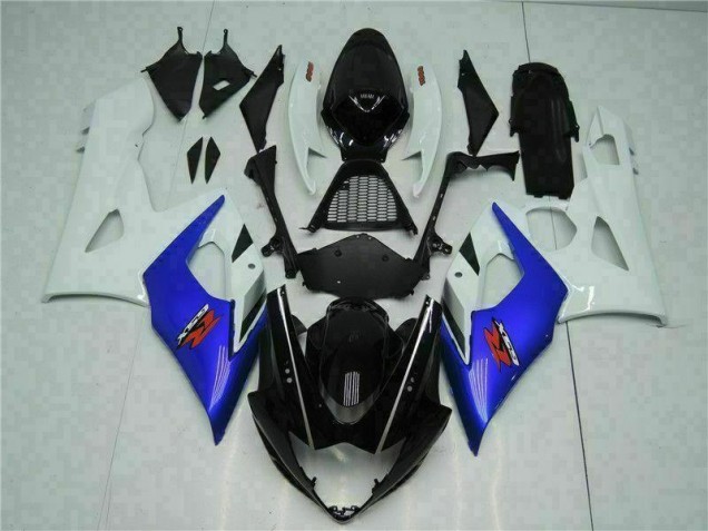 Suzuki GSXR 1000 K5 05-06 Motorrad Verkleidungen - Blau Weiß Kaufen Suzuki GSXR 1000 K5 05-06 Motorrad Verkleidungen - Blau Weiß Kaufen