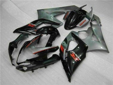Suzuki GSXR 1000 K5 05-06 Motorrad Vollverkleidung - Grau Schwarz Kaufen