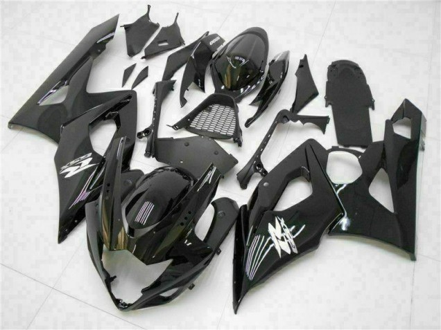 Suzuki GSXR 1000 K5 05-06 Motorrad Verkleidung - Glänzend Schwarz Kaufen Suzuki GSXR 1000 K5 05-06 Motorrad Verkleidung - Glänzend Schwarz Kaufen