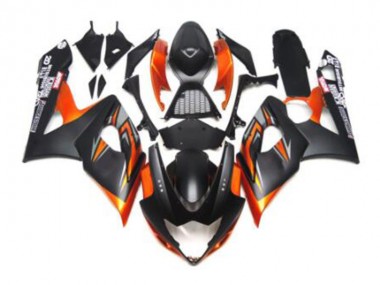 Suzuki GSXR 1000 K5 05-06 Motorrad Verkleidungen - Schwarz Orange Kaufen