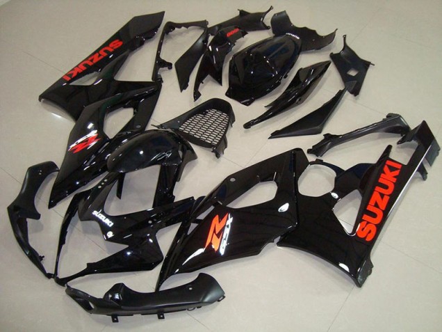 Suzuki GSXR 1000 K5 05-06 Motorrad Verkleidungen - Glänzend schwarz roter Aufkleber Kaufen Suzuki GSXR 1000 K5 05-06 Motorrad Verkleidungen - Glänzend schwarz roter Aufkleber Kaufen