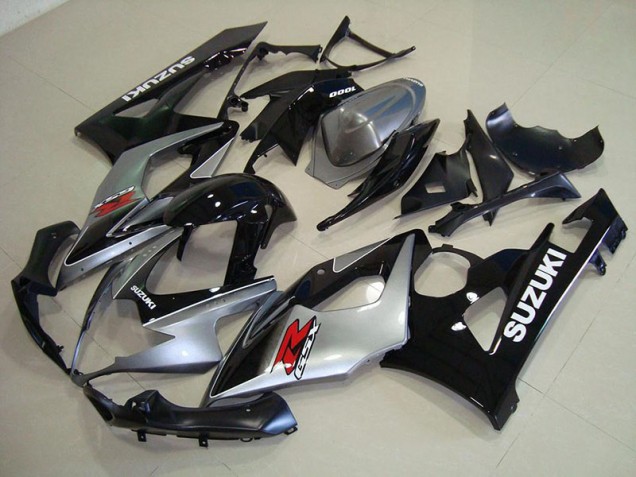 Suzuki GSXR 1000 K5 05-06 Motorrad Verkleidung - Grau Schwarz Kaufen Suzuki GSXR 1000 K5 05-06 Motorrad Verkleidung - Grau Schwarz Kaufen