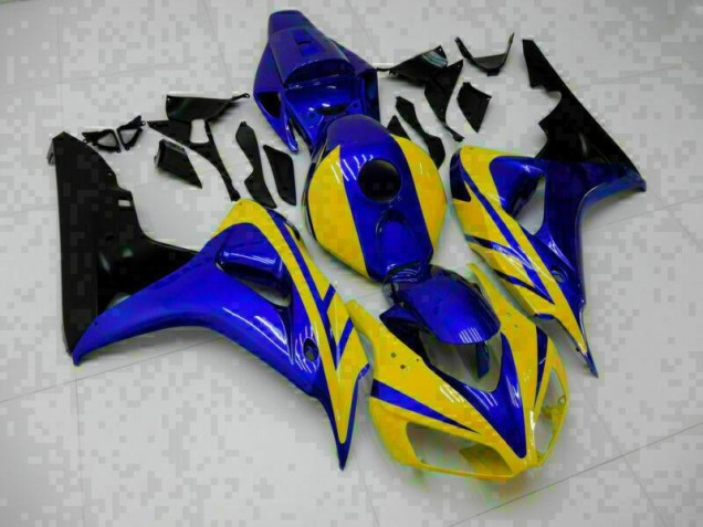 Honda CBR 1000 RR 06-07 Motorrad Verkleidungen - Blau Gelb Kaufen Honda CBR 1000 RR 06-07 Motorrad Verkleidungen - Blau Gelb Kaufen