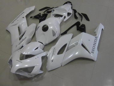 Honda CBR 1000 RR 06-07 Motorrad Verkleidungen - Weiß mit Silber Aufkleber Kaufen