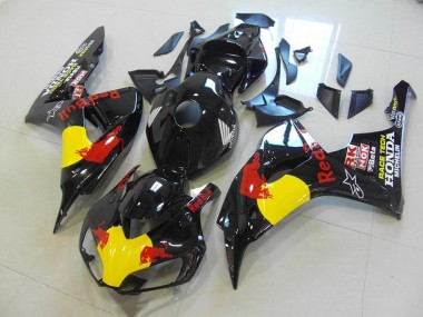 Honda CBR 1000 RR 06-07 Motorrad Verkleidungen - Schwarzer Rot Bull Kaufen