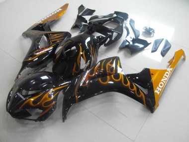 Honda CBR 1000 RR 06-07 Motorrad Verkleidungen - Gold Flamme Kaufen