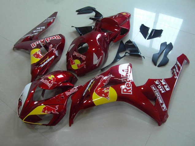 Honda CBR 1000 RR 06-07 Motorrad Verkleidungen - Candy Rot Rot Bull Kaufen Honda CBR 1000 RR 06-07 Motorrad Verkleidungen - Candy Rot Rot Bull Kaufen