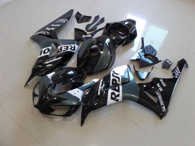 Honda CBR 1000 RR 06-07 Motorrad Verkleidungen - Grau Schwarz Repsol Kaufen