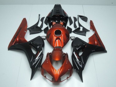 Honda CBR 1000 RR 06-07 Motorrad Verkleidungen - Orange und Schwarz Kaufen