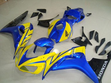 Honda CBR 1000 RR 06-07 Motorrad Verkleidungen - Gelb Blau Schwarz Kaufen