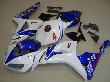 Honda CBR 1000 RR 06-07 Motorrad Verkleidungen - Weiß Und Blau Kaufen