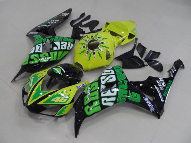 Honda CBR 1000 RR 06-07 Motorrad Verkleidungen - Gelb Grün Rossi Kaufen