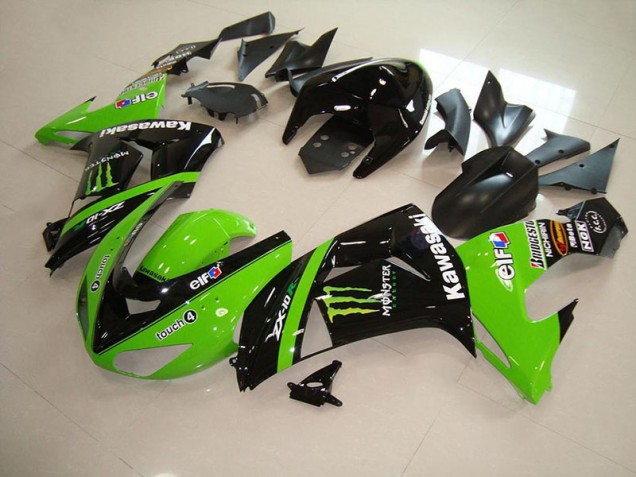 Kawasaki ZX10R 06-07 Motorrad Verkleidung - Grünes Monster Kaufen Kawasaki ZX10R 06-07 Motorrad Verkleidung - Grünes Monster Kaufen