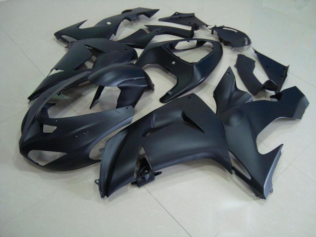 Kawasaki ZX10R 06-07 Motorrad Vollverkleidung - Matt Schwarz Kaufen Kawasaki ZX10R 06-07 Motorrad Vollverkleidung - Matt Schwarz Kaufen