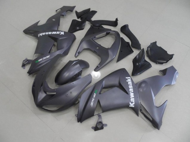Kawasaki ZX10R 06-07 Motorrad Verkleidungen - Grau mit Weißen Aufklebern Kaufen Kawasaki ZX10R 06-07 Motorrad Verkleidungen - Grau mit Weißen Aufklebern Kaufen