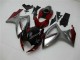 Suzuki GSXR 600 / 750 K6 06-07 Motorrad Verkleidungen - Rot Silber Kaufen Suzuki GSXR 600 / 750 K6 06-07 Motorrad Verkleidungen - Rot Silber Kaufen