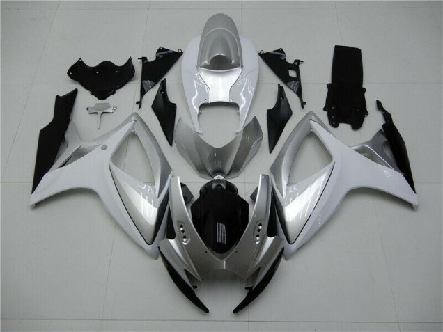 Suzuki GSXR 600 / 750 K6 06-07 Motorrad Verkleidung - Silber Kaufen Suzuki GSXR 600 / 750 K6 06-07 Motorrad Verkleidung - Silber Kaufen