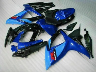 Suzuki GSXR 600 / 750 K6 06-07 Motorrad Verkleidungen Komplett Sets - Blau Kaufen