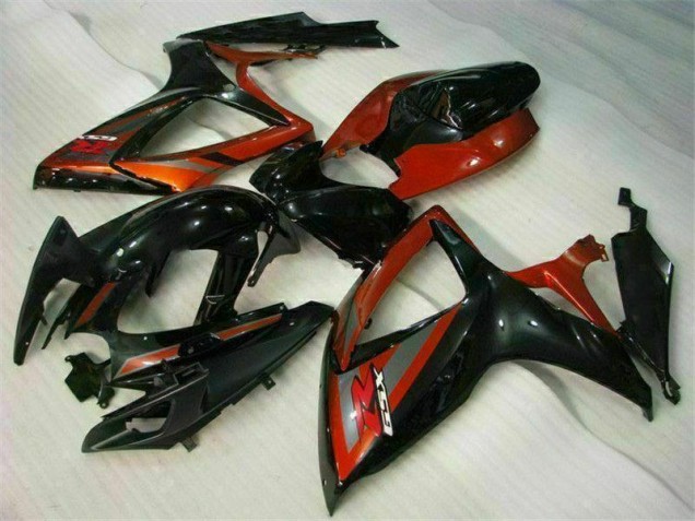 Suzuki GSXR 600 / 750 K6 06-07 Motorrad Vollverkleidung - Schwarz Rot Kaufen Suzuki GSXR 600 / 750 K6 06-07 Motorrad Vollverkleidung - Schwarz Rot Kaufen