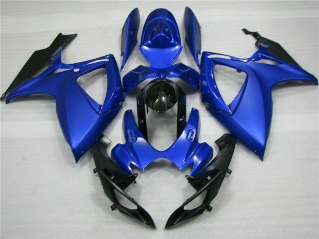 Suzuki GSXR 600 / 750 K6 06-07 Motorrad Verkleidung - Blau Schwarz Kaufen Suzuki GSXR 600 / 750 K6 06-07 Motorrad Verkleidung - Blau Schwarz Kaufen