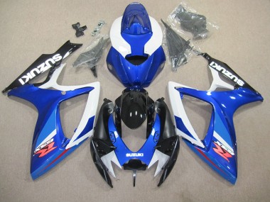 Suzuki GSXR 600 K6 06-07 Motorrad Vollverkleidung - Blau Weiß Kaufen