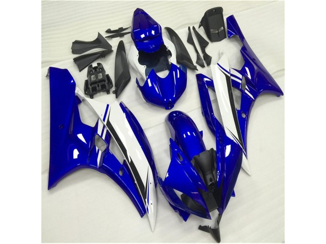 Yamaha R6 06-07 Motorrad Verkleidungen & Plastik - Blau Weiß Kaufen Yamaha R6 06-07 Motorrad Verkleidungen & Plastik - Blau Weiß Kaufen