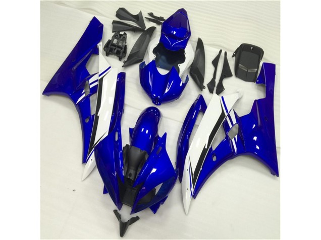 Yamaha R6 06-07 Motorrad Verkleidungen & Plastik - Blau Weiß Kaufen Yamaha R6 06-07 Motorrad Verkleidungen & Plastik - Blau Weiß Kaufen