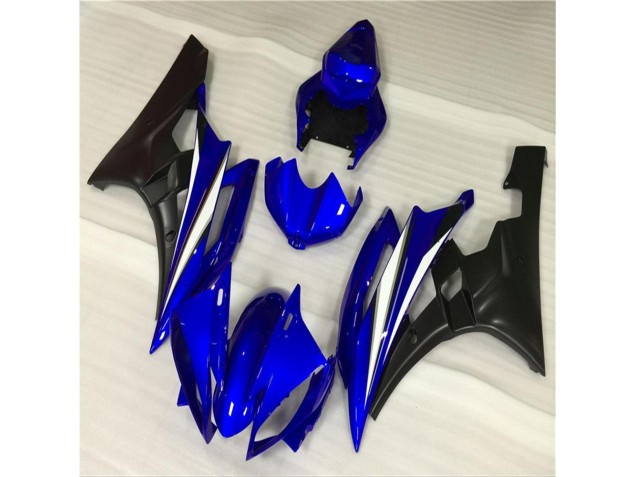 Yamaha R6 06-07 Motorrad VollVerkleidungen & Plastik - Blau Schwarz Kaufen Yamaha R6 06-07 Motorrad VollVerkleidungen & Plastik - Blau Schwarz Kaufen