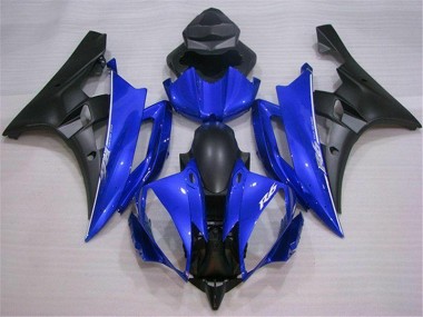 Yamaha R6 06-07 Motor Verkleidungen - Blau Schwarz Kaufen