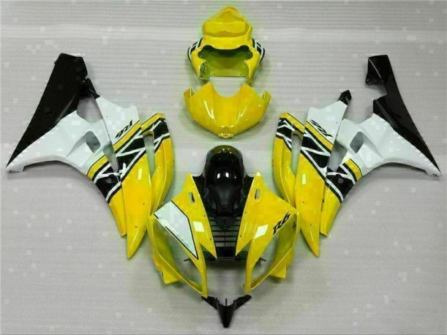 Yamaha R6 06-07 Motorrad Verkleidung - Gelb Weiß Schwarz Kaufen