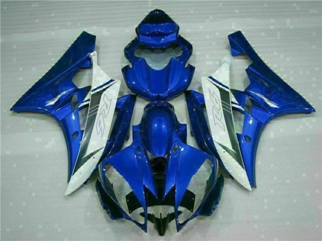 Yamaha R6 06-07 Motorrad Verkleidungen - Blau Weiß Kaufen Yamaha R6 06-07 Motorrad Verkleidungen - Blau Weiß Kaufen