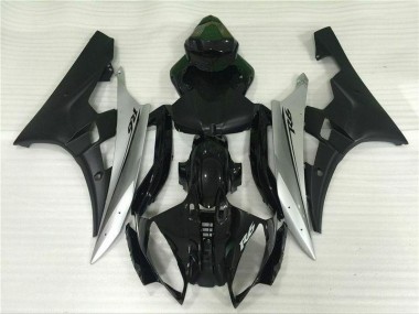 Yamaha R6 06-07 Motorrad Verkleidungen & Plastik - Silber Schwarz Kaufen