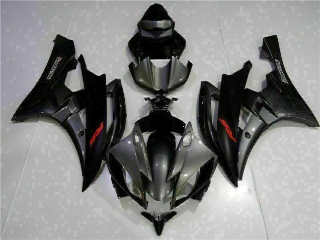 Yamaha R6 06-07 Motorrad Verkleidungen - Grau Schwarz Kaufen Yamaha R6 06-07 Motorrad Verkleidungen - Grau Schwarz Kaufen